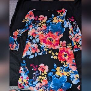 Floral Long Sleeve Dress